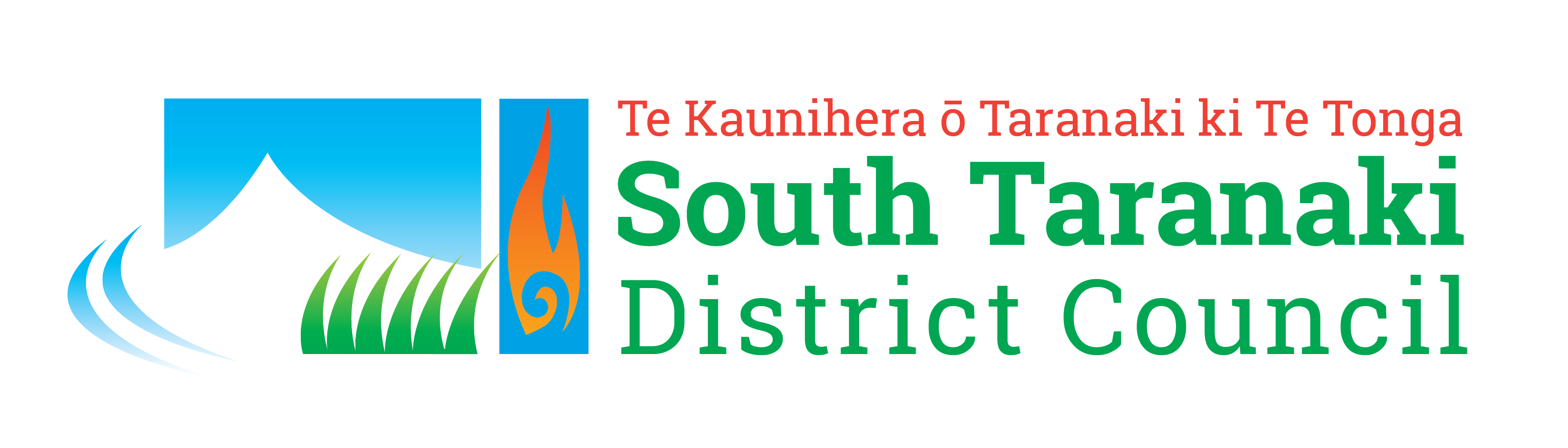 Real Energy South Taranaki Disctrict Logo